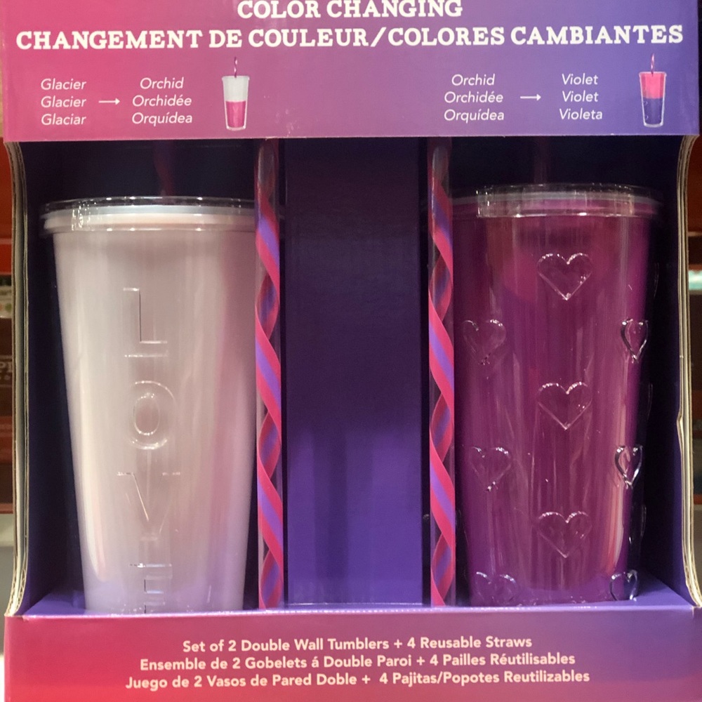 Color changing cup bundle